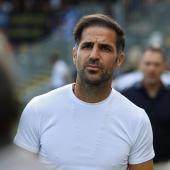 Cesc Fabregas' Como team plays a friendly against FC Südtirol. © ANSA / FEDERICO PROIETTI