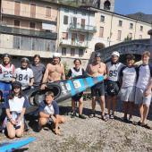 Das Team des SC Meran in Vobarno.