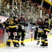 Der HC Pustertal feierte einen turbulenten Sieg. © I. Foppa (5) / HCP