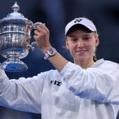 Elena Rybakina war nicht zu schlagen. © APA / JULIAN FINNEY