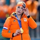 Jutta Leerdam a remporté la médaille d'or olympique cette année. © APA/afp / WANG ZHAO