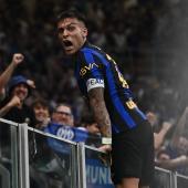 Lautaro Martinez was Inter's match winner. © APA/afp / ISABELLA BONOTTO