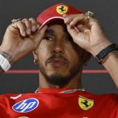 Lewis Hamilton ehrte Michael Schumacher. © ANSA / Daniel Dal Zennaro