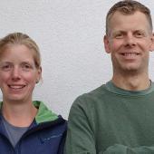 Marion und Florian Thaler  von den Fugger Sterzing gehören zu den besten Keglern Südtirols. © privat