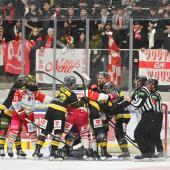 Pustertal und Bozen duellieren sich zum ersten Mal in dieser Saison. © HC Pustertal/I. Foppa