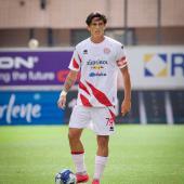 Salvatore Molina testet mit dem FCS gegen Wacker Innsbruck. © Giacomelli Andrea