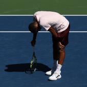 Schon draußen: Fèlix Auger-Aliassime scheiterte bei den US Open früh. © APA / MATTHEW STOCKMAN