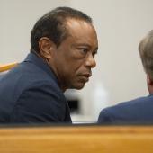 Tiger Woods erklärte sich schuldig. © APA/afp / CRYSTAL VANDER WEIT