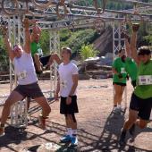 Zum fünften Mal fand am Samstagvormittag die Beyond Challenge in Eppan statt. Hunderte Athleten sowie zahlreiche Soldaten des italienischen Heeres gingen bei diesem speziellen Hindernis- und Fitnesslauf quer durch den Montiggler Wald an den Start. © stol