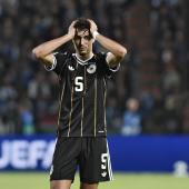 Aleksandar Pavlovic und Deutschland kamen nicht über ein Remis hinaus. © APA/afp / SAKIS MITROLIDIS