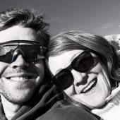 Aleksander Aamodt Kilde mit seiner Mama. © Instagram