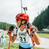 Auch Lisa Vittozzi wird in München dabei sein. © Josef Plaickner