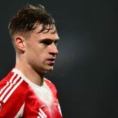Bayern-Star Joshua Kimmich fehlt seinem Team gegen Arsenal. © APA/afp / MARCO BERTORELLO