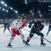 Beim Duell Mailand gegen Bozen wurde großes Spektakel geboten, auf und abseits des Eises © MHC/Nicola Martello