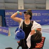 Bianca Andreescu ist noch im Turnier. © Plopp