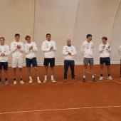 Die Herren des TC Rungg  feierten einen Heimsieg. © plopp