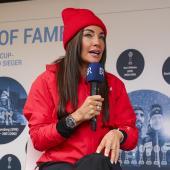 Dorothea Wierer feierte ihr Debüt als Expertin im deutschen Fernsehen. © Manzoni/IBU / Manzoni/IBU