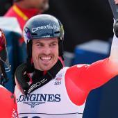 Ein Schweizer Ex-Ski-Star hat sich getraut. © AFP / DIMITAR DILKOFF