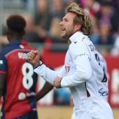 Federico Bernardeschi schoss das 2:0 für Bologna. © ANSA / FABIO MURRU