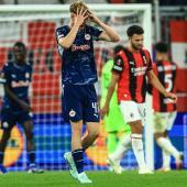 Für RB Salzburg gab es gegen Milan nichts zu holen. © ANSA / MARTIN DIVISEK