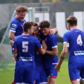 Gemeinsam stark: Taufers ist das Überraschungsteam der 1. Amateurliga, Gruppe B. © SSV Taufers