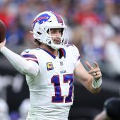 Josh Allen zeigte seine ganze Klasse. © APA / CHRISTIAN PETERSEN