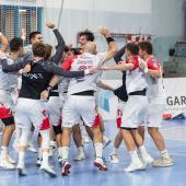 Jubilation parmi les joueurs du SSV Bozen. © SSV Bozen