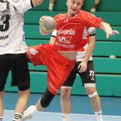 Kreisläufer Christian Brusic (19) erzielte für die in Rot spielenden Black Devils fünf Tore in Syrakus.