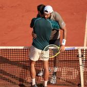 Lorenzo Musetti und Matteo Berrettini haben Spekulationen losgetreten. © AFP / VALERY HACHE