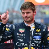Max Verstappen triumphierte in einem spektakulären Rennen. © APA/afp / LILLIAN SUWANRUMPHA