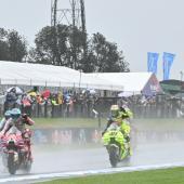 Nach einer Rund hinter dem Safety Car war Schluss. © APA/afp / PAUL CROCK
