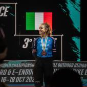 Nadine Ellecosta holte WM-Bronze. © Lorenzo Venturini