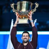 Novak Djokovic ist ein Teufelskerl. © APA/afp / GREG BAKER
