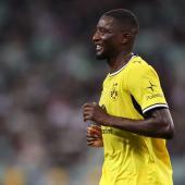 Serhou Guirassy, Star-Stürmer von Dortmund. © APA/afp / GIORGI ARJEVANIDZE