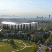 So soll das neue Generali-Stadion in Mailand aussehen. © ANSA / US