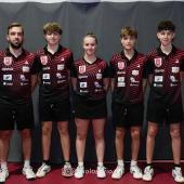 Südtirol „B“ mit (v.l.) Luini Jason Davide, Viglianti Gabriel, Depentori Laura, Rossetto Filippo und Bucci Jan Leonhard.