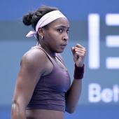 Tennis-Star Coco Gauff. © APA/afp / WANG ZHAO