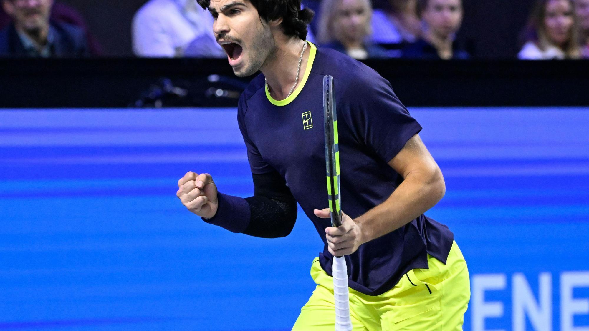Photo: SportNews.bz Carlos alcaraz fuehlt sich wien pudelwohl