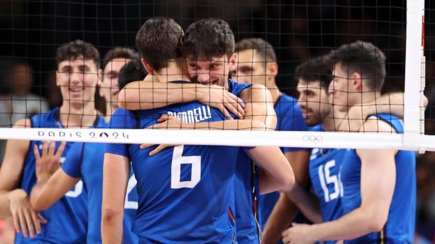 Simone Giannelli hat ein klares Ziel vor Augen. © ANSA / DANIEL IRUNGU