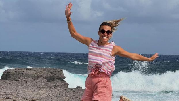 Tania Cagnotto jumps into a new adventure.