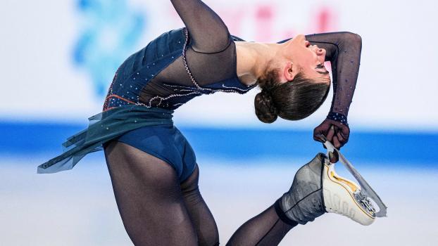 Anna Pezzetta gewann mit Italien Bronze bei der World Team Trophy. © APA/afp / PHILIP FONG