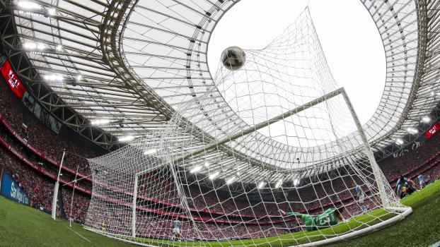 The Europa League final will be played in Bilbao. © ANSA / LUIS TEJIDO