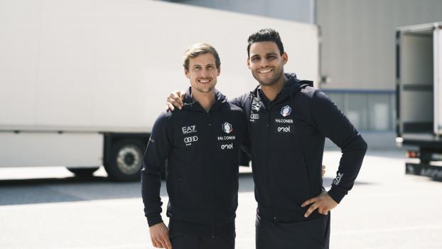 Simon Kainzwaldner and Emanuel Rieder take their happiness into their own hands.