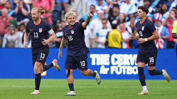 Diego Luna schoss die USA in das Finale. © APA / KYLE RIVAS