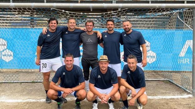 Star player at the Legends Tournament: Former Austrian international Roman Wallner (back row, first from right)