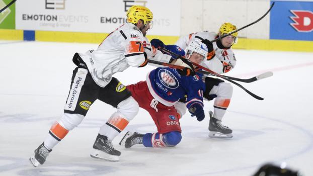 The Frankfurt Lions (in white) took Vålerenga Oslo to task. © Max Pattis
