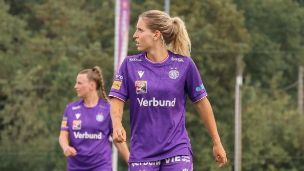 Elisa Pfattner is on track with Austria Wien. © Social Media / Austria Wien