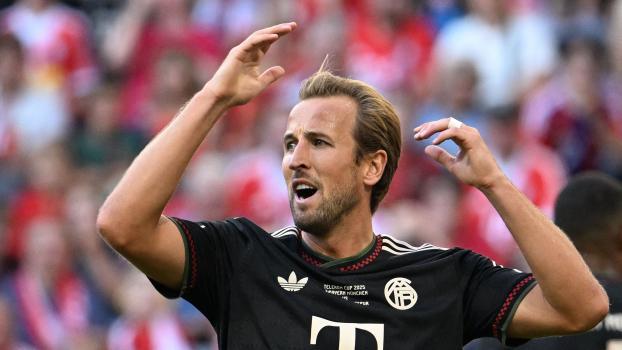 Harry Kane missed a penalty. © APA/afp / LUKAS BARTH-TUTTAS