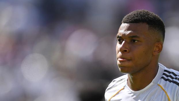 Kylian Mbappe, Real Madrid superstar. © AFP / ANGELA WEISS
