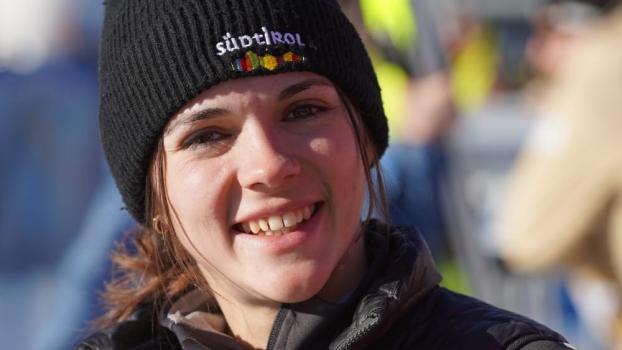 She is South Tyrol’s and Italy’s best ski jumper: Lara Malsiner.
